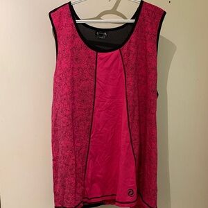 Vibrant Pink Sleeveless Tank Top